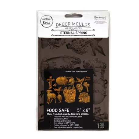 Redesign with Prima Eternal Spring Öntőforma 5″X8″ (13x20cm) Décor Mould (1 db)
