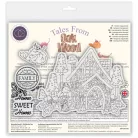 Fotopolimer bélyegző Tales from Oak Wood - Home Sweet Home Craft Consortium A6 Clear Photopolymer Stamps (1 csomag)