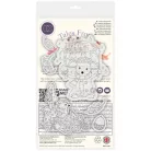 Fotopolimer bélyegző Tales from Oak Wood - Falling Leaves Craft Consortium A6 Clear Photopolymer Stamps (1 csomag)