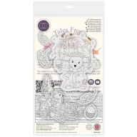   Fotopolimer bélyegző Tales from Oak Wood - Falling Leaves Craft Consortium A6 Clear Photopolymer Stamps (1 csomag)