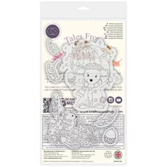   Fotopolimer bélyegző Tales from Oak Wood - Falling Leaves Craft Consortium A6 Clear Photopolymer Stamps (1 csomag)