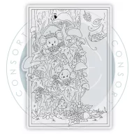   Fotopolimer bélyegző Tales from Oak Wood - Mice Tree Craft Consortium A6 Clear Photopolymer Stamps (1 csomag)