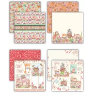   Tales from Oak Wood Papírkészlet 8" (20 cm) Craft Consortium Premium Paper Pad (36 lap)