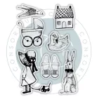 Fotopolimer bélyegző Nostalgia Craft Consortium A6 Clear Photopolymer Stamps (1 csomag)