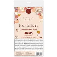   Fotopolimer bélyegző Nostalgia Craft Consortium A6 Clear Photopolymer Stamps (1 csomag)