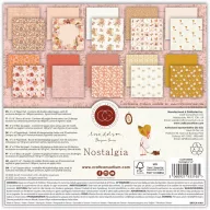   Nostalgia Papírkészlet 6" (15 cm) Craft Consortium Paper Pad (40 lap)