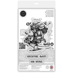   Fotopolimer bélyegző Adventure Awaits Craft Consortium Oliver's Adventures A6 Photopolymer Stamp Set (1 csomag)