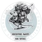 Fotopolimer bélyegző Adventure Awaits Craft Consortium Oliver's Adventures A6 Photopolymer Stamp Set (1 csomag)