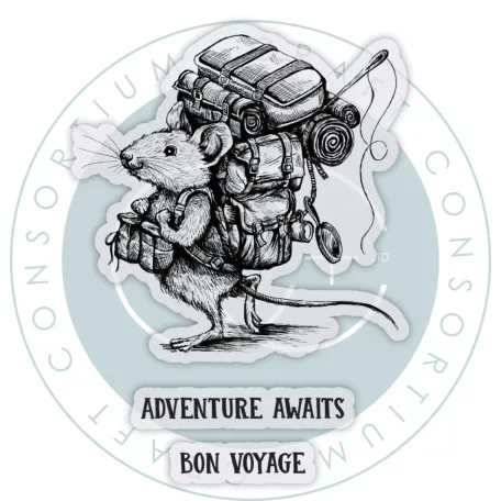 Fotopolimer bélyegző Adventure Awaits Craft Consortium Oliver's Adventures A6 Photopolymer Stamp Set (1 csomag)