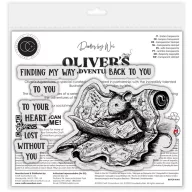   Fotopolimer bélyegző Lost Craft Consortium Oliver's Adventures A6 Photopolymer Stamp Set (1 csomag)