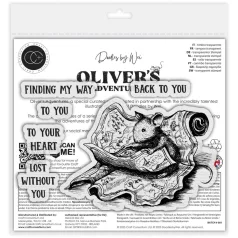   Fotopolimer bélyegző Lost Craft Consortium Oliver's Adventures A6 Photopolymer Stamp Set (1 csomag)