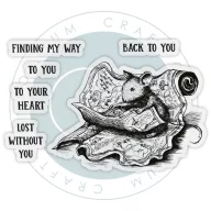   Fotopolimer bélyegző Lost Craft Consortium Oliver's Adventures A6 Photopolymer Stamp Set (1 csomag)