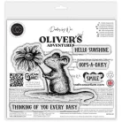 Fotopolimer bélyegző Daisy Craft Consortium Oliver's Adventures A6 Photopolymer Stamp Set (1 csomag)