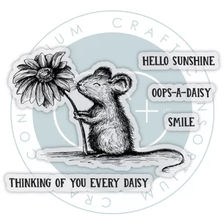 Fotopolimer bélyegző Daisy Craft Consortium Oliver's Adventures A6 Photopolymer Stamp Set (1 csomag)