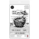 Fotopolimer bélyegző Paradise Craft Consortium Oliver's Adventures A6 Photopolymer Stamp Set (1 csomag)