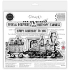 Fotopolimer bélyegző Birthday Express Craft Consortium Oliver's Adventures A6 Photopolymer Stamp Set (1 csomag)