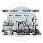 Fotopolimer bélyegző Birthday Express Craft Consortium Oliver's Adventures A6 Photopolymer Stamp Set (1 csomag)