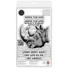 Fotopolimer bélyegző Wisdom Craft Consortium Oliver's Adventures A6 Photopolymer Stamp Set (1 csomag)