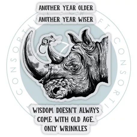 Fotopolimer bélyegző Wisdom Craft Consortium Oliver's Adventures A6 Photopolymer Stamp Set (1 csomag)