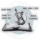 Fotopolimer bélyegző Memories Craft Consortium Oliver's Adventures A6 Photopolymer Stamp Set (1 csomag)