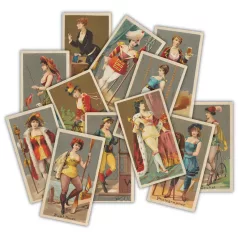   Díszítőelem The Collector - Ladies Craft Consortium Chipboard Ephemera (1 csomag)