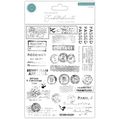   Kaparós matrica The Collector - Postage Craft Consortium Rub-ons (2 ív)