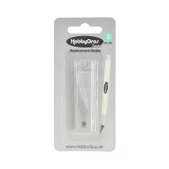   HobbyGros Pótpenge kézműves szikéhez - Replacement Blades (5 db)