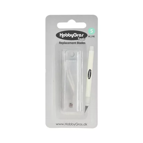 HobbyGros Pótpenge kézműves szikéhez - Replacement Blades (5 db)