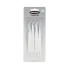 Csipesz eszközkészlet - HobbyGros Tweezers Set (4 db)