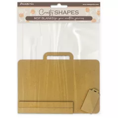   Stamperia Secret Diary MDF alap  Suitcase Crafty Shapes MDF BLANKS (1 db)