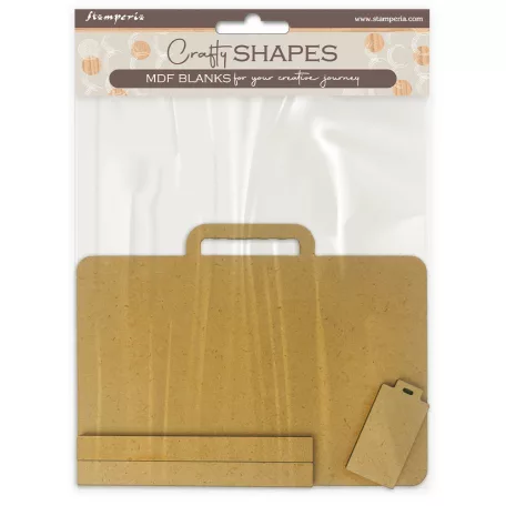 Stamperia Secret Diary MDF alap  Suitcase Crafty Shapes MDF BLANKS (1 db)