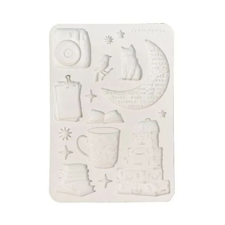 Stamperia Secret Diary Szilikon öntőforma A5  Silicon Mould (1 db)