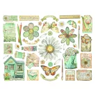 Stamperia Daisy Art Kivágatok Die Cuts Assorted (1 csomag)