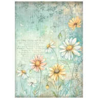   Stamperia Daisy Art Rizspapír készlet A4 Rice Paper Selection (6 ív)