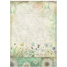 Stamperia Daisy Art Rizspapír készlet A4 Rice Paper Selection (6 ív)