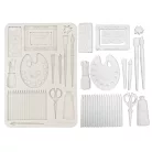 Stamperia Daisy Art Szilikon öntőforma A5 Creative Art Silicon Mould (1 db)