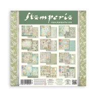   Stamperia Daisy Art Papírkészlet 12" (30 cm)  Paper Pack (10 ív)
