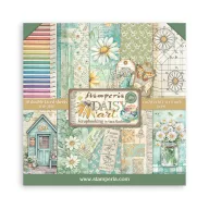   Stamperia Daisy Art Papírkészlet 8" (20 cm)  Paper Pack (10 ív)