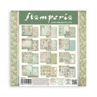   Stamperia Daisy Art Papírkészlet 8" (20 cm)  Paper Pack (10 ív)