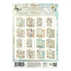   Stamperia Daisy Art  Junk Journal Stickers, Cut-Outs, Backgrounds (1 csomag)