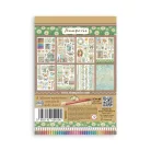 Stamperia Daisy Art Washi matrica Washi Pad (8 ív)
