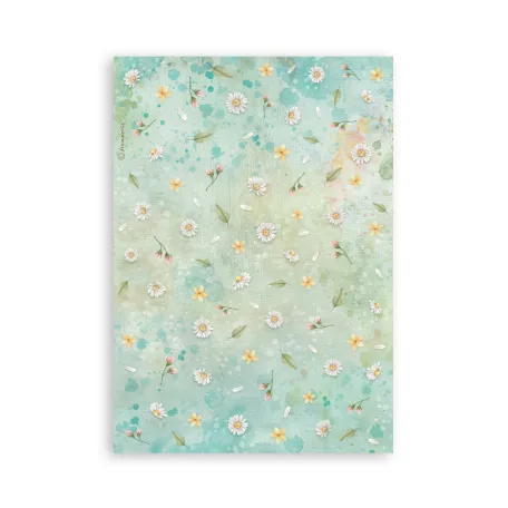 Stamperia Daisy Art Washi matrica Washi Pad (8 ív)