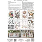 IOD Saint Quen Transzfer fólia 8"X12" (20x30 cm) IOD Decor Transfer (8 ív)