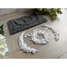 IOD Wreath & Swags Öntőforma 6″X10″ Decor Mould (1 db)