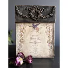 IOD Wreath & Swags Öntőforma 6″X10″ Decor Mould (1 db)