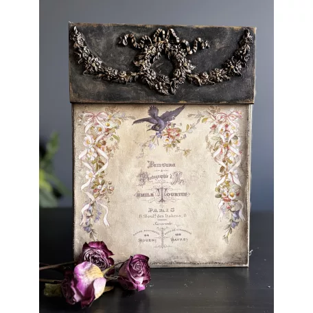 IOD Wreath & Swags Öntőforma 6″X10″ Decor Mould (1 db)