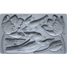 IOD Tulips Öntőforma 6″X10″ Decor Mould (1 db)