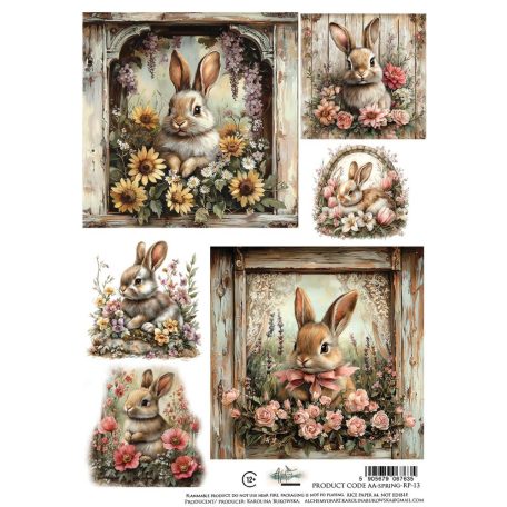 Alchemy of Art Rízspapír A4 - Spring 13 - Rice Paper (1 ív)