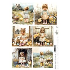   Alchemy of Art Rízspapír A4 - Spring 9 - Rice Paper (1 ív)