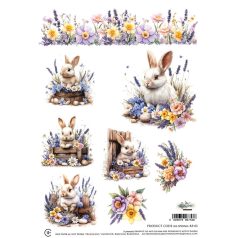   Alchemy of Art Rízspapír A4 - Spring 3 - Rice Paper (1 ív)